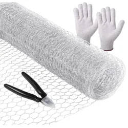 Galvanized Hexagonal Wire Mesh Animal Fence Netting Fence wire mesh for craft projects mesh wire household and gardening Galvanized Hexagonal Wire Mesh Animal Fence Netting Fence wire mesh for craft projects mesh wire household and gardening
