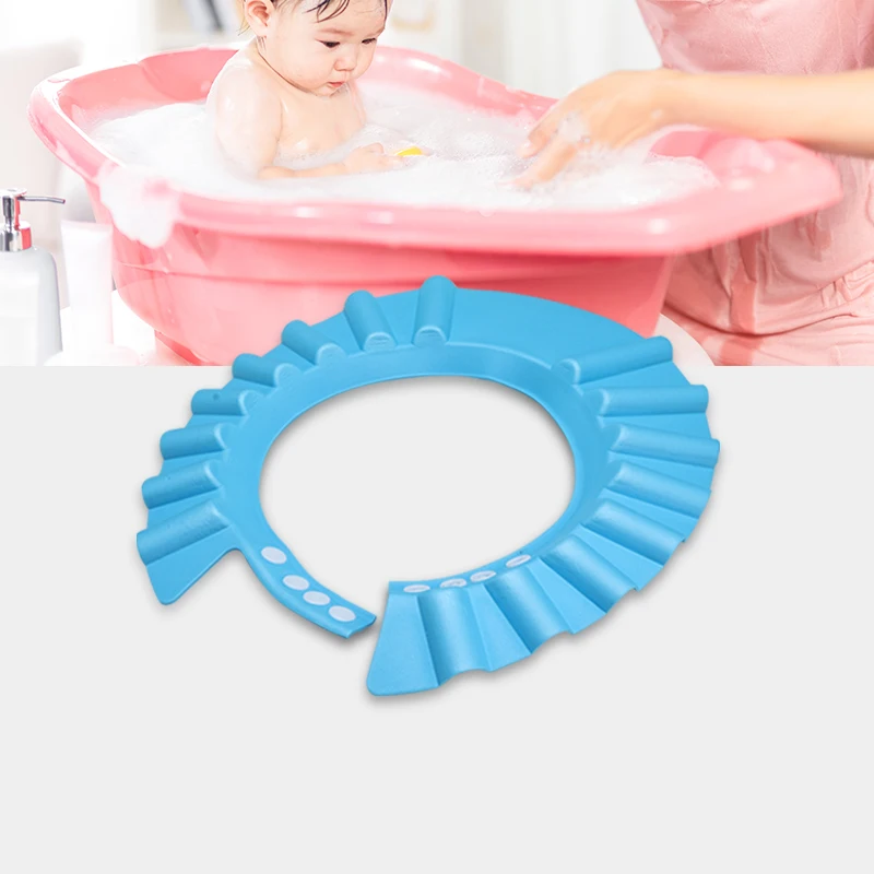 Горячая Распродажа Безопасный детский шампунь для ванны шапочка для душа регулируемая детская шапочка для душа детская шапочка для шампуня