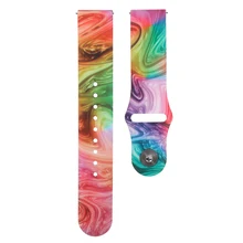 18 мм/20 мм силиконовый ремешок для huawei watch 2 Classic/samsung Galaxy/gear s2/Amazfit GTR 42 мм Smartwatch спортивные Широкие ремешки