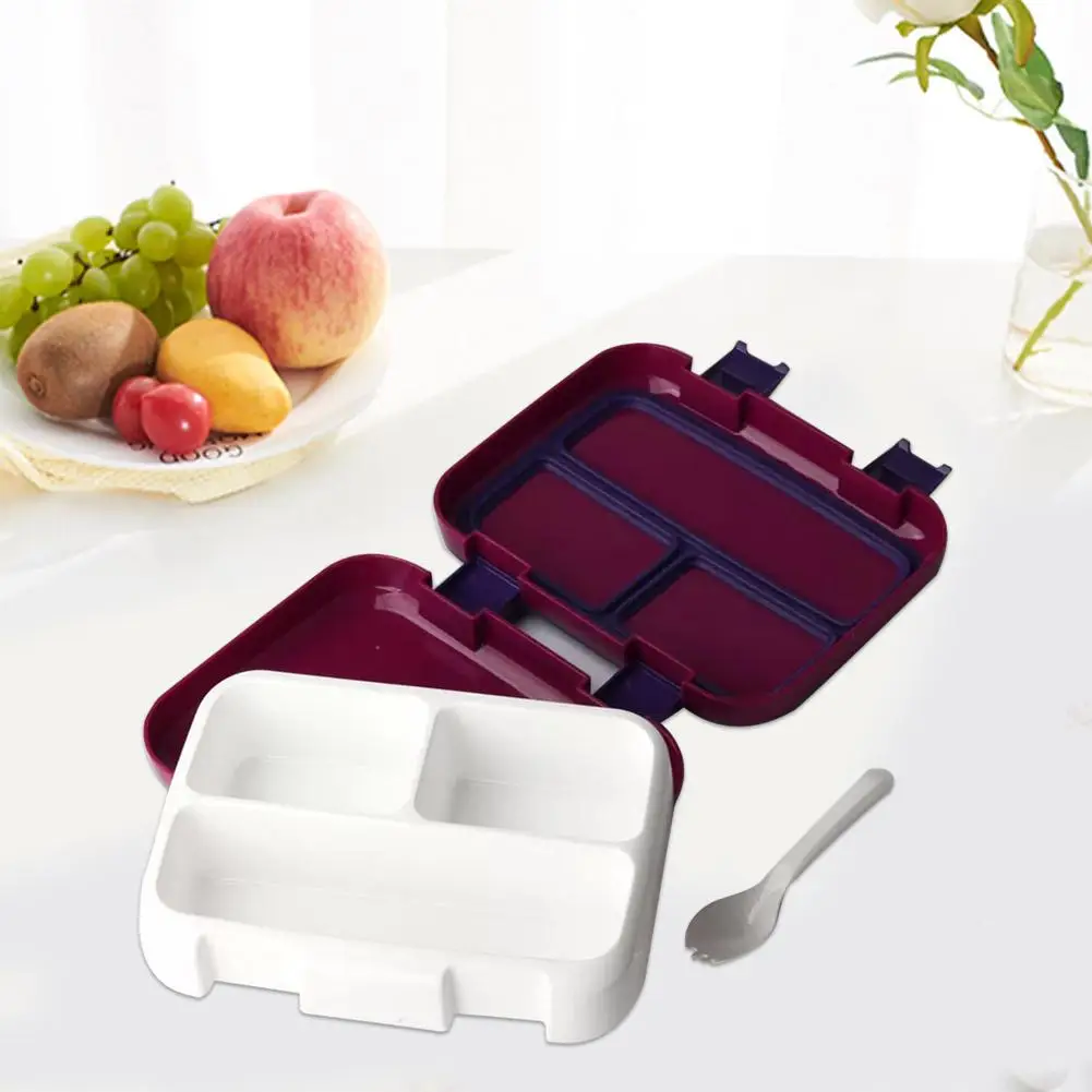 

Lunch Box Portable Multiple Grids Bento Box for School Student Kids Children Dinnerware Food Storage Container