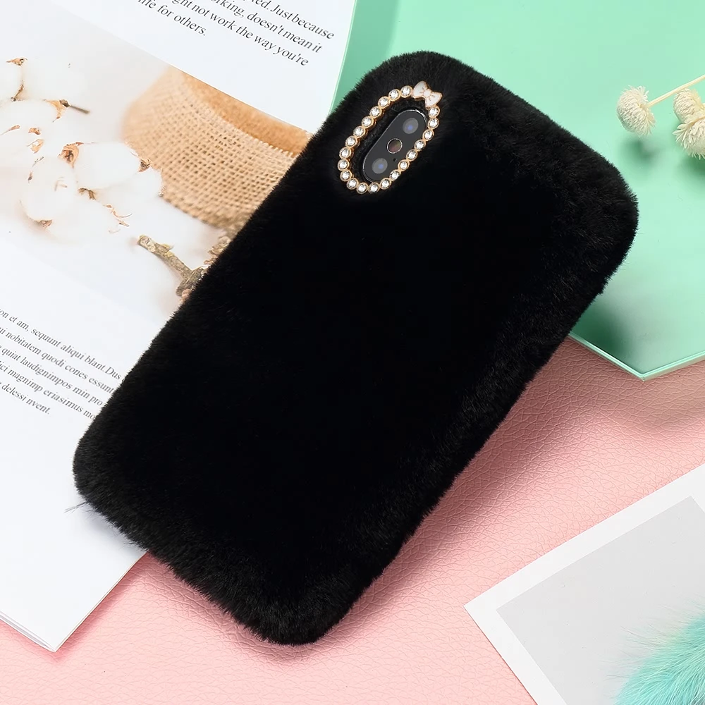 LAPOPNUT чехол для samsung Galaxy J6 плюс J5 J3 A3 J4 A8 A70 A6 A50 A40 A20e A10e A10 A20 A30 Обувь на теплом меху плюшевый чехол для телефона