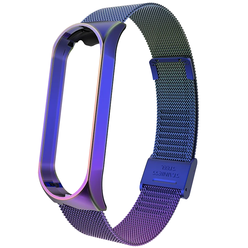 Металлический ремешок из нержавеющей стали для Xiaomi mi Band 4, ремешок для Xiaomi mi band 4 3, браслет для mi Band 4