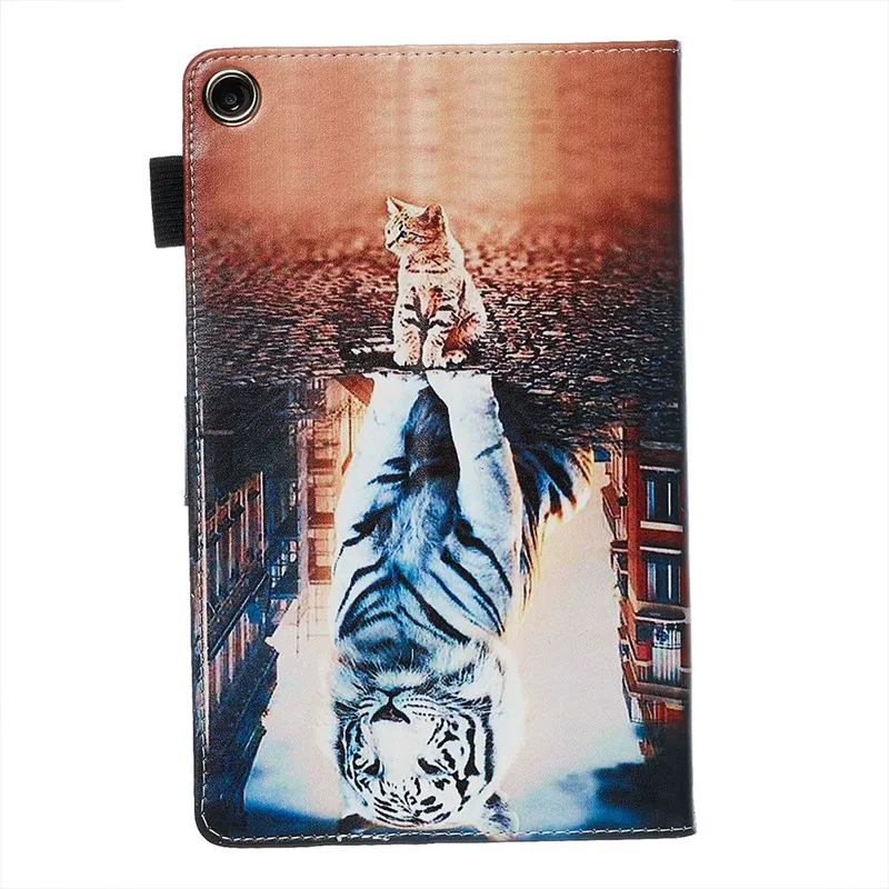Wekays Coque для Amazon HD 8 HD8 8," мультяшный кожаный смарт-чехол для Amazon Kindle Fire HD8 HD 8 чехол для телефона