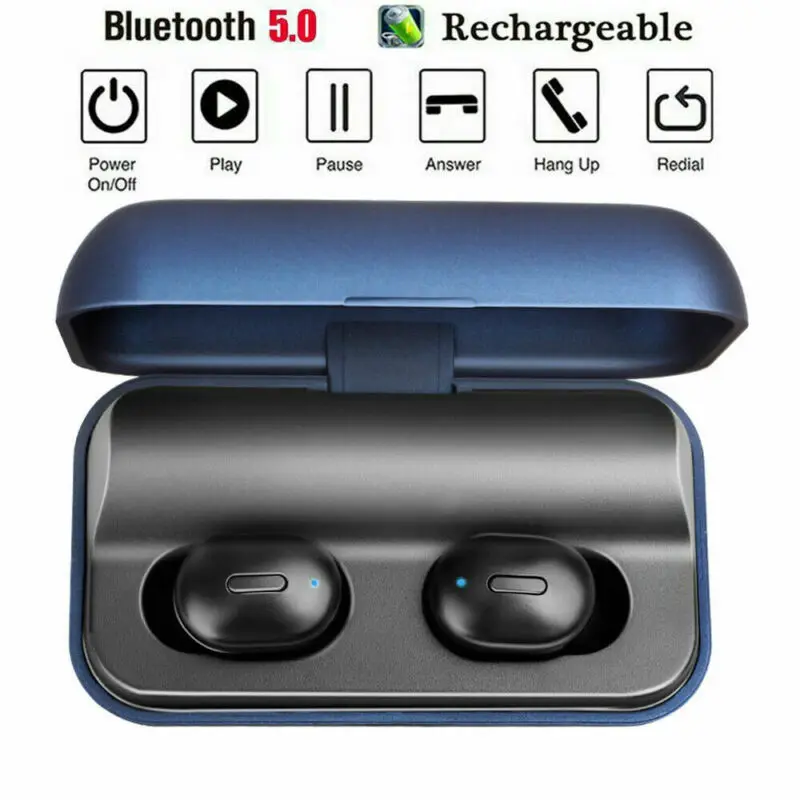 Bluetooth 5 0 Headset TWS Wireless Earphones Mini Earbuds Stereo HiFi Sport Earphone IPX6 Waterproof With Mic