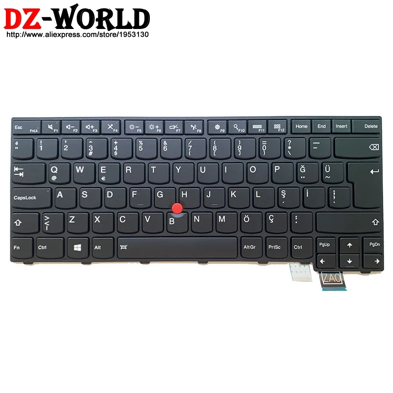 

New/orig TR Turkish Backlit Keyboard for Lenovo Thinkpad T460s Turkey Backlight Teclado 00PA562 00PA480 01YR116 SN20H42474