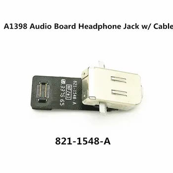 

New A1398 Audio Board Headphone Jack w/ Cable 821-1548-A for MacBook Pro Retina 15" A1398 Mid 2012 Early 2013 Year