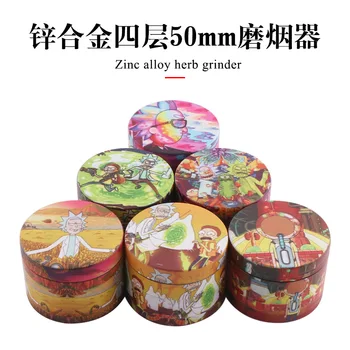 

Hot Selling Full Body Grinder 4 Layer 50mm Tablet Grinder
