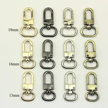 

5pcs 13/16/19mm Metal Hanger Buckles Bags Swivel Clasps Lobster Handbag Belt Strap Chain Snap Hook DIY Hardware Accessories