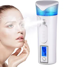 USB перезаряжаемая портативная бутылка-спрей для лица Nano Mister Пароварка для лица увлажняющий небулайзер для кожи инструменты для ухода за лицом красота