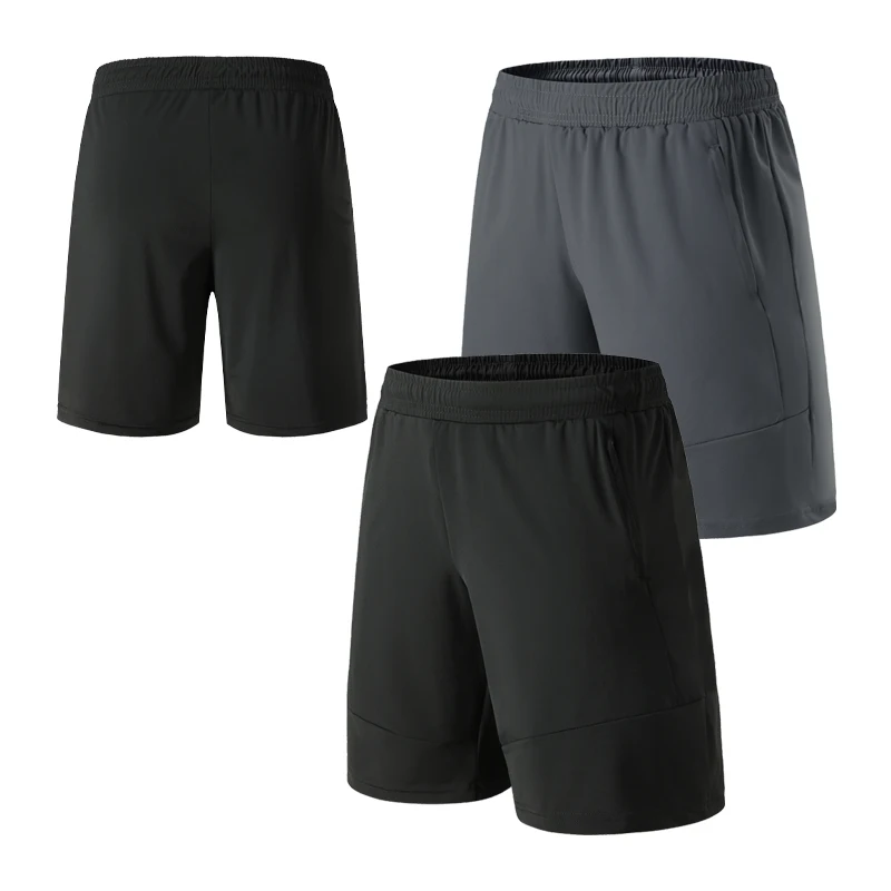 Sport Running Shorts For Men 2022 Spandex Exercise Jogging Pocket Gym