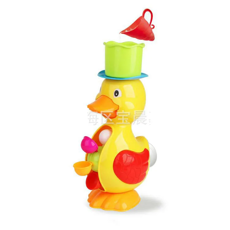 Пузырьковая игрушка Дельфин детская Ванна Пузырьковая машина наружная детская музыка и светильник мыльная вода игрушки подарок для детей - Цвет: Duckling
