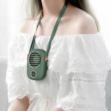 Neck fan mini usb 5V cooler rechargeable ventilador Outdoor Travel handheld portable silent small Electric PC cooling fans home