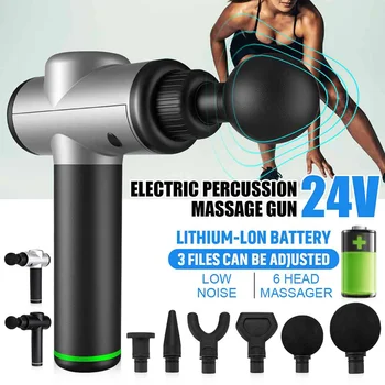 

2000mAh Brushless Muscle Gun Relief Massage Quiet Vibration Electric Massager Cordless Percussion Massager Sport Recovery
