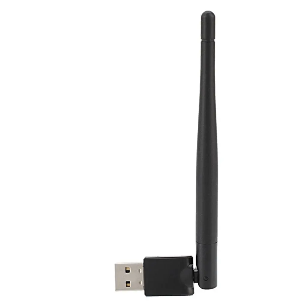 150 Мбит/с RT5370 беспроводная сетевая карта Mini USB 2,0 wifi-адаптер с антенной ПК LAN Wi-Fi приемник ключ 802,11 b/g/n