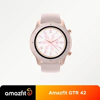 【24h ship】Global Version Amazfit GTR 42mm Smart Watch 5ATM Smartwatch 12 Days Battery Music Control For Android IOS 1