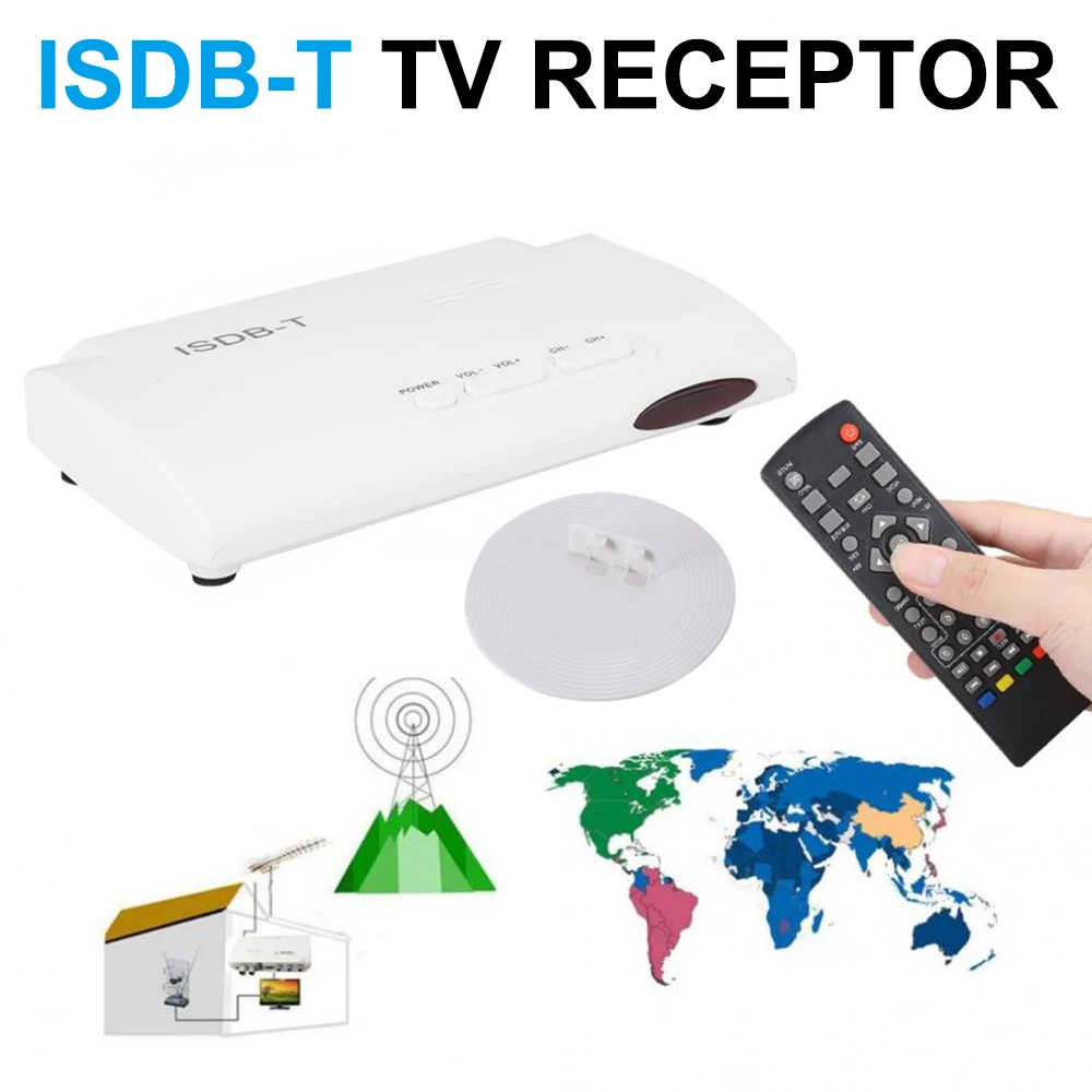 Южная Америка ISDB-T декодер ISDB T тв тюнер для цифрового ТВ рецептор ISDBT приемник для Японии Перу Бразилии Чили isdb-t модулятор
