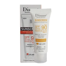 SPF90 Disaar красота уход за кожей солнцезащитный крем мгновенная защита кожи цвет свободный радикальный Мусорщик антиоксидант UVA/UVB 40 г солнцезащитный крем