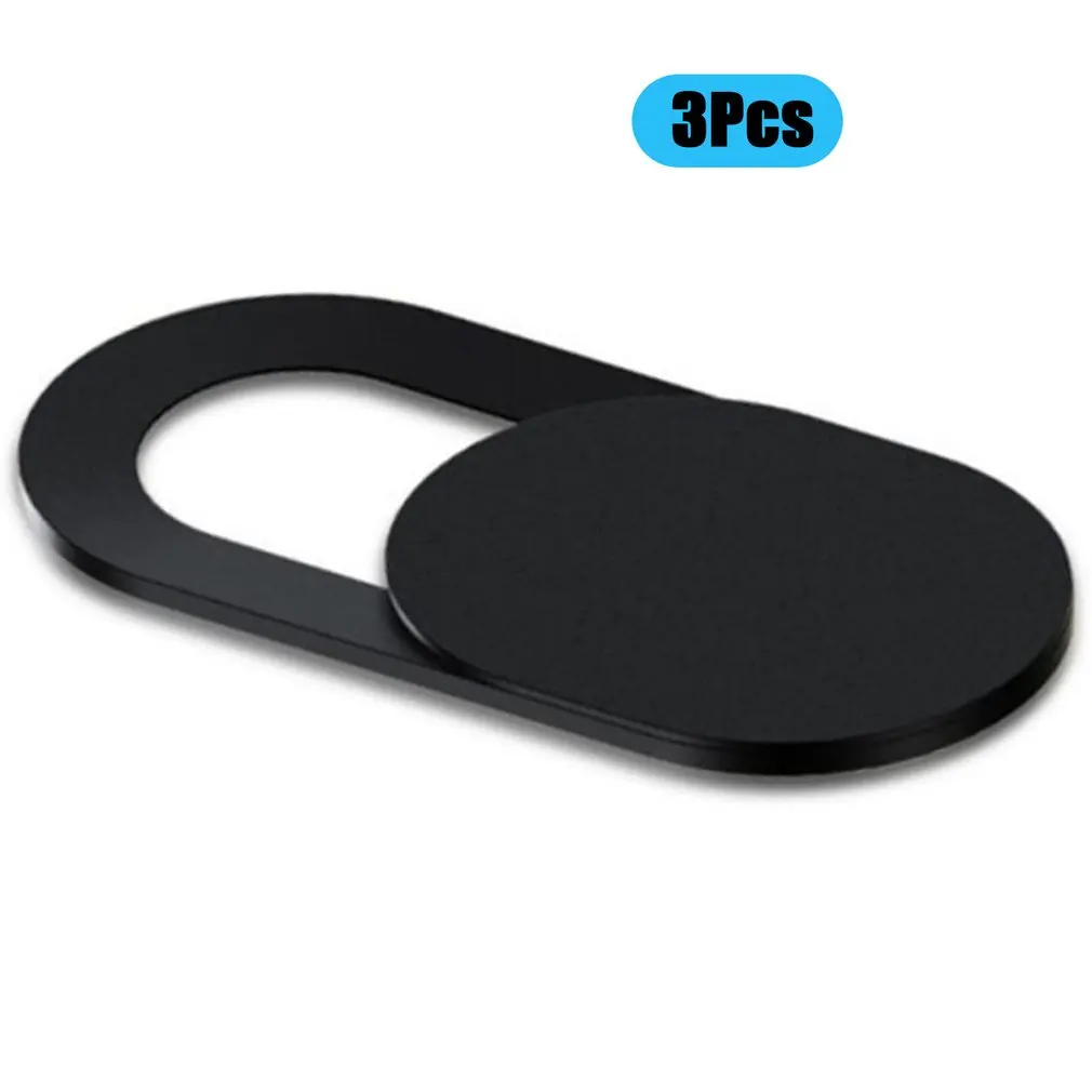 3pcs Plastic Camera Shield Stickers Eye Protection Anti-Hacker for Mobile PC Tablet PC Laptop Privacy Cover 
