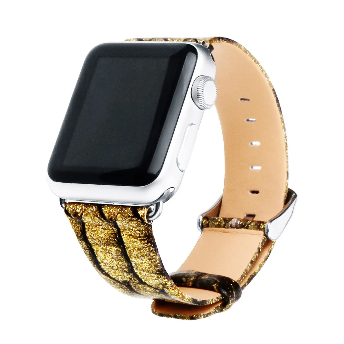 Новинка, ремешок для часов из искусственной кожи для Apple Watch Iwatch 1 2 3 для женщин, застежка для часов 42 мм/38 мм