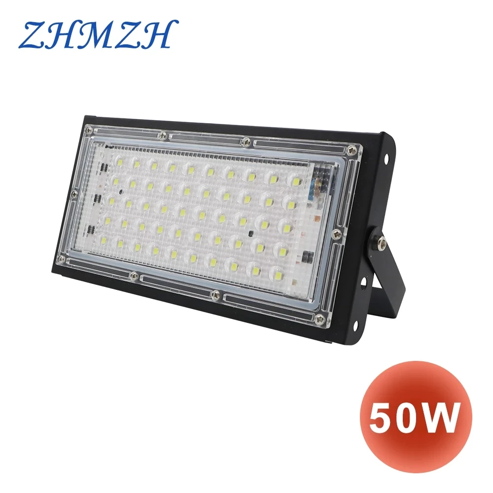 50W LED Floodlight 220 Volt Waterproof Ip65 Lights Ultra Bright Outdoor Flood Light Led Spotlight for Football Field Lighting feelworld fw279s 7 inch 2200nit ultra bright daylight viewable camera field monitor