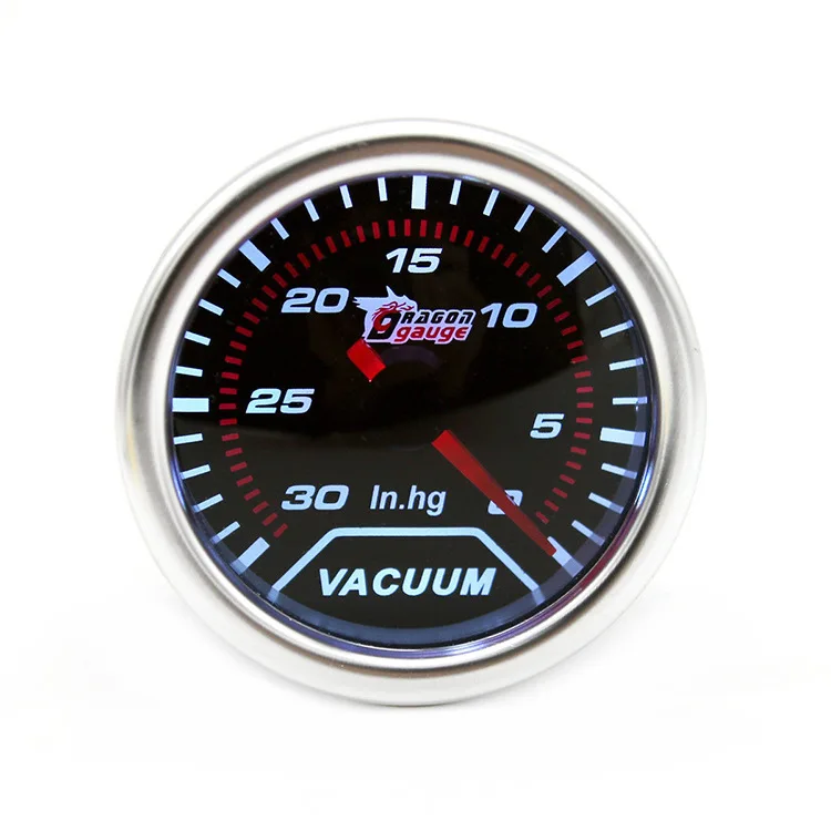

12V 2 "Inch 52 Mm Automobile Instrument Race Car Instrumentation LED Display Hands V acuum Vacuum Meter