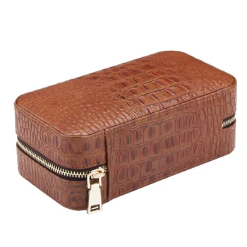 

COHIBA Travel Cigars Case Portable Cigar Humidor Box 6 Tubes Cigar Accessories With Humidor Humidifier Gift Box