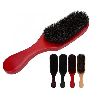 

Hair Brush Wooden Handle Beard Shape Brush Comb Oil Head Comb Brush Hairdressing Brush Professional Hair Comb