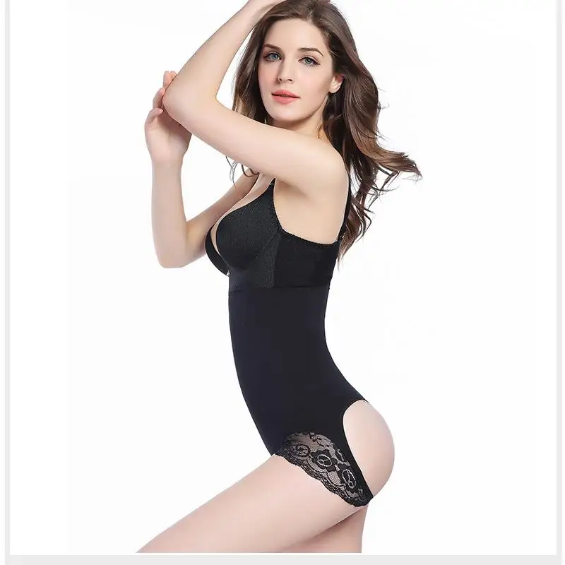 Бесшовные Женские брифы с завышенной талией дышащее нижнее белье открытыми