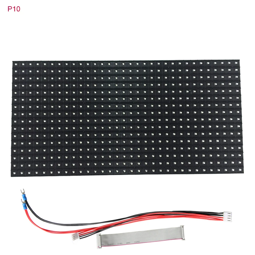 HD Крытый P10 SMD 320x160 мм полноцветный светодиодный модуль 32x16dots Светодиодная панель для рекламы, светодиодный экран