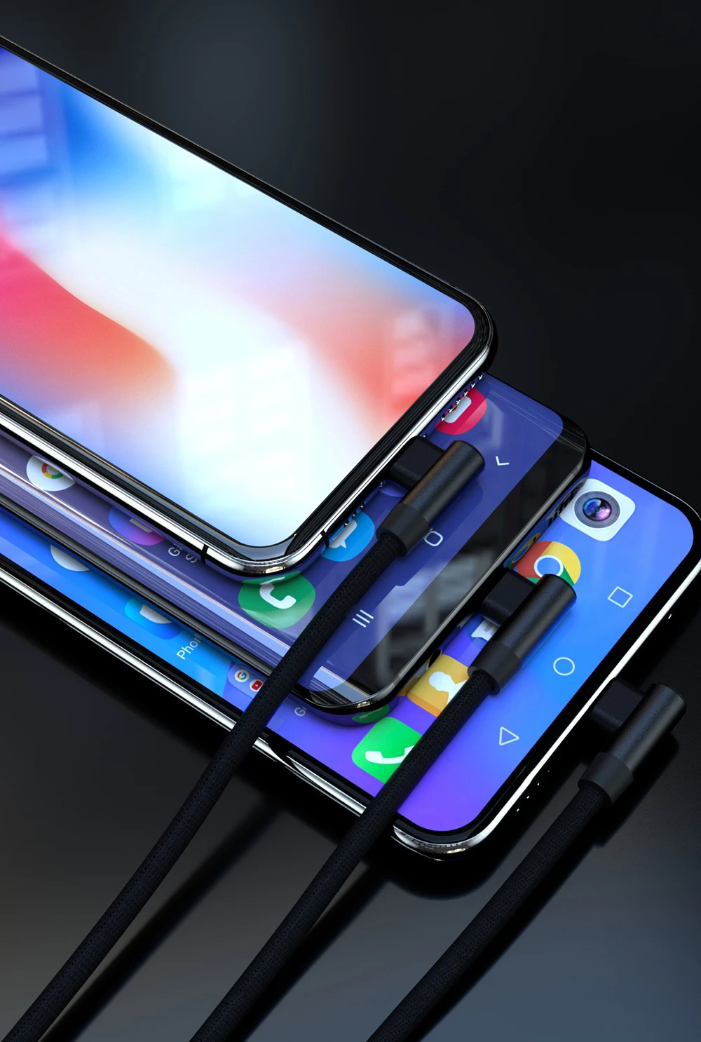 Swalle 3 в 1 USB кабель многофункциональное зарядное устройство Шнур для iPhone 7 X XS Max XR huawei Xiaomi type C Micro Быстрая зарядка кабель для передачи данных