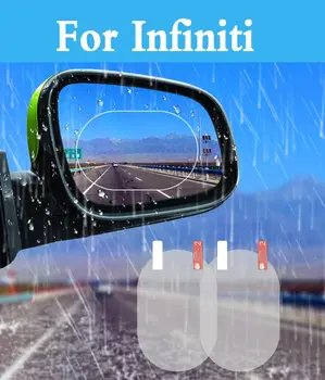 

Anti Fog Car Mirror Window Clear Film Car Rearview Mirror Protective For Infiniti Qx80 Q70l Qx70 Qx60 Q50 Esq Qx30 Q60