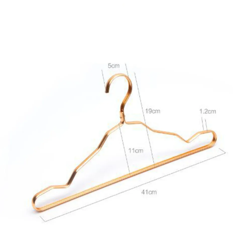 5/10PCS Aluminum Alloy Clothes Hanger Anti-skid Clothes Hanging Wardrobe Storage No Trace Clothes Support Sunscreen Drying Rack