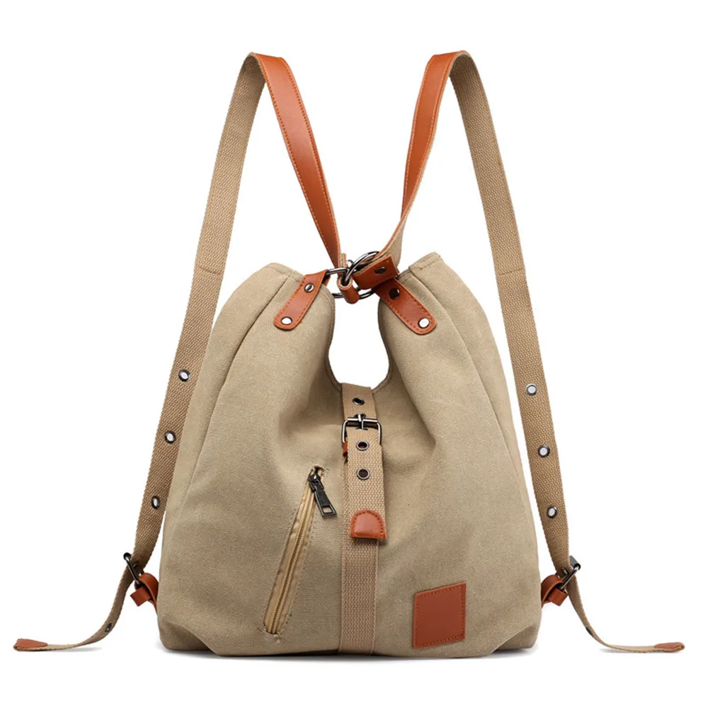 canvas backpack purses