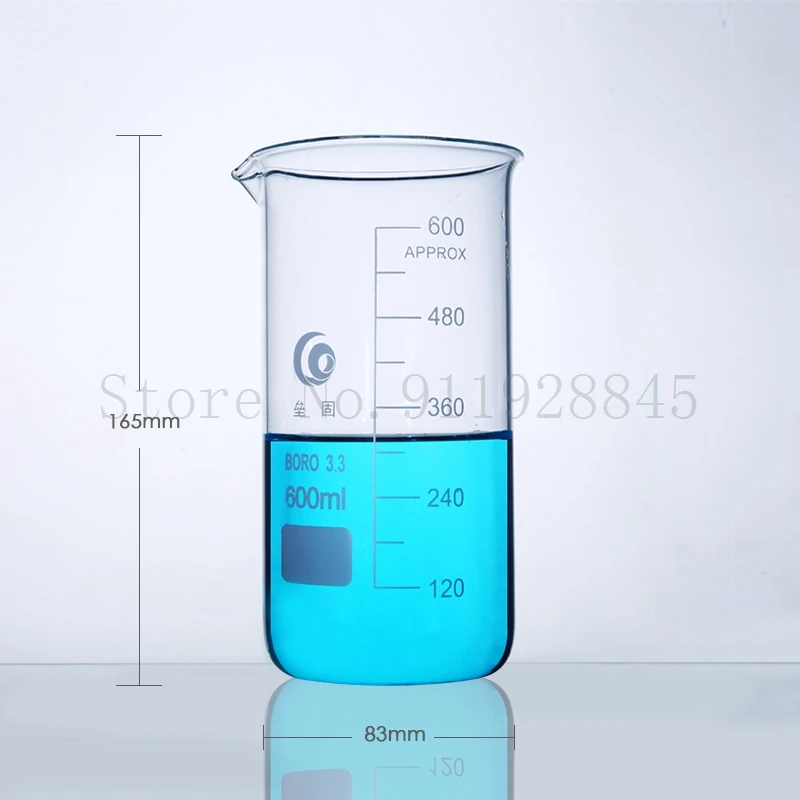 Laboratório De Vidro De Borosilicato Alto Formado