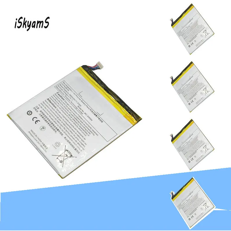 ISkyamS 5 шт. 2980 мАч MC-308594/MC 308594/MC308594 сменная батарея для Amazon Kindle Fire 7 5th Gen SV98LN/Bulk