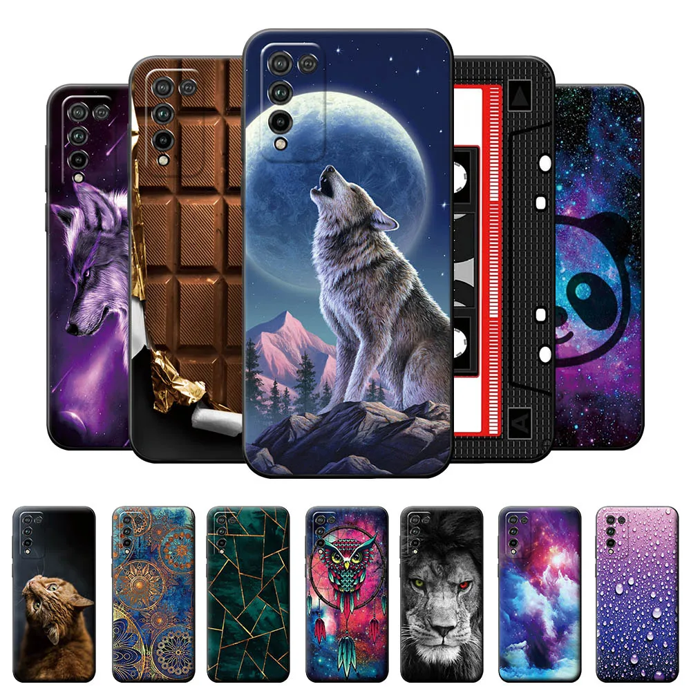 Custodia Honor 10X Lite Custodia Opaca Huawei Honor 10X Lite Cover Posteriore Morbida In Silicone Custodia Honor 10X 10 X Lite Per Honor10X Lite