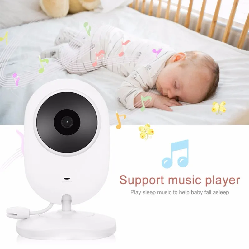 M-Care 4.3inch Wireless Video Baby Monitor 2 Way Talk Baby Monitor With Camera Support 4 Cameras VO