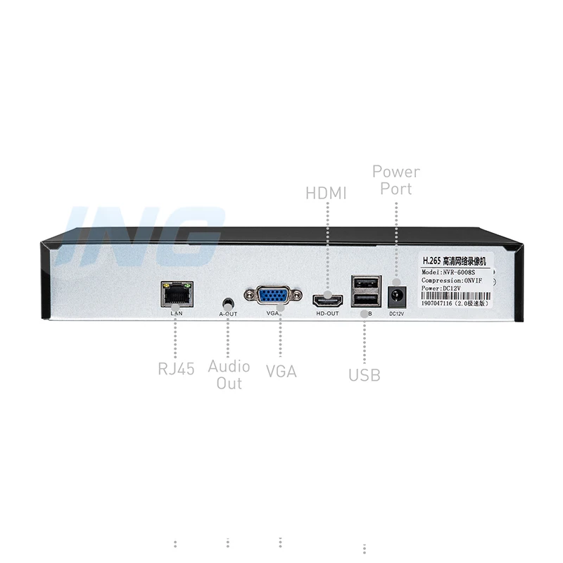 H.265 HD 8-канальный сетевой видеорегистратор NVR 5MP 1080P сети видео Регистраторы HDMI 8 CH CCTV NVR для IP Камера P2P облако Системы
