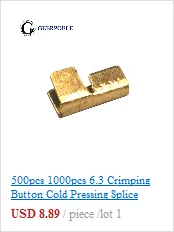 500pcs 1000pcs Dentada DJ-451 Fivela U-em forma