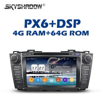 

PX6 Car DVD Player DSP Android 9.0 4G + 64GB GPS Map RDS Radio Wifi IPS Bluetooth 5.0 For Mazda 5 Premacy 2009 2010 2011 2012