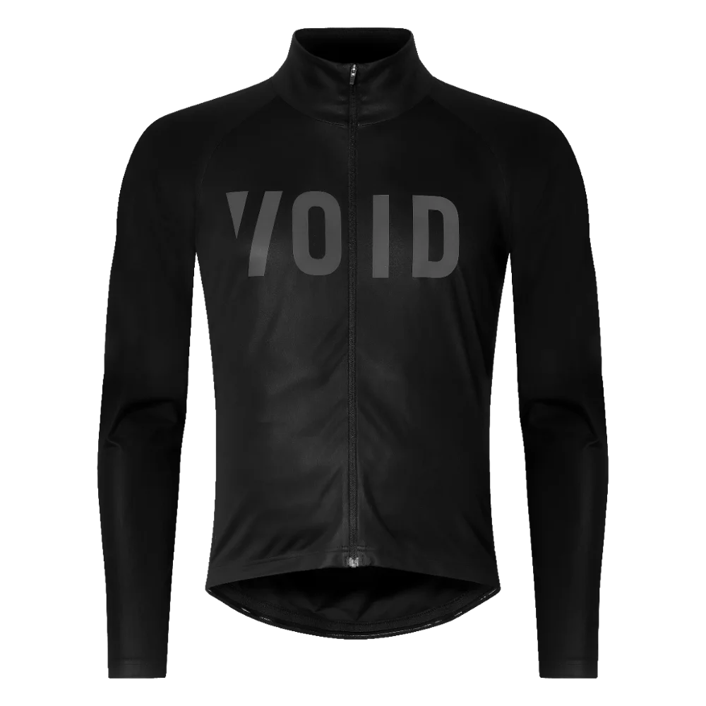 jersey VOID team pro cycling suit long sleeve bicycle jersey winter fleece set bike clothing men maglia ciclismo uomo cycliste conjunto - Цвет: jersey