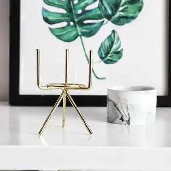 

Flower Stand Geometric Planting Beautiful Metal Creative Garden Flower Pot Rack Economic Flower Pot Holder Decor Plant with Set