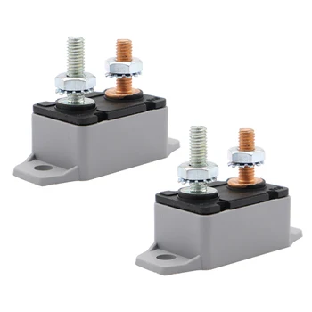 

2Pcs 20A Boat Car Circuit Breaker Fuse Automatic Auto-Reset 12V/24V