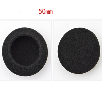 

100Pcs High Quality 50mm Foam Ear Pads For Headphones PC131 PX80 PX100 H500 5cm Earbud Headphone Ear pad