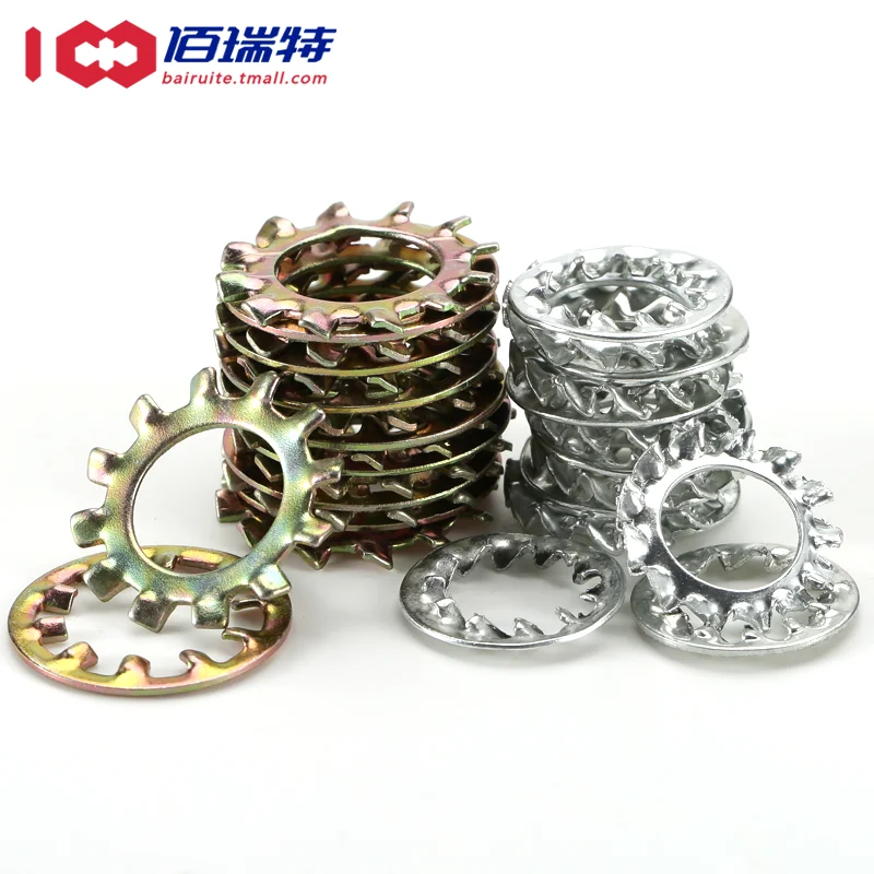 External tooth internal gasket / non-return chrysanthemum non-slip serrated meson M3M4M5M6-M12 | Обустройство дома