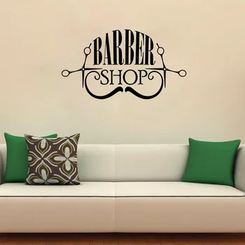 

Kililaya Beautiful Picture Wall Decals Sticker Home Decor For Living Room wallpaper poster for Barber Shop Decoration