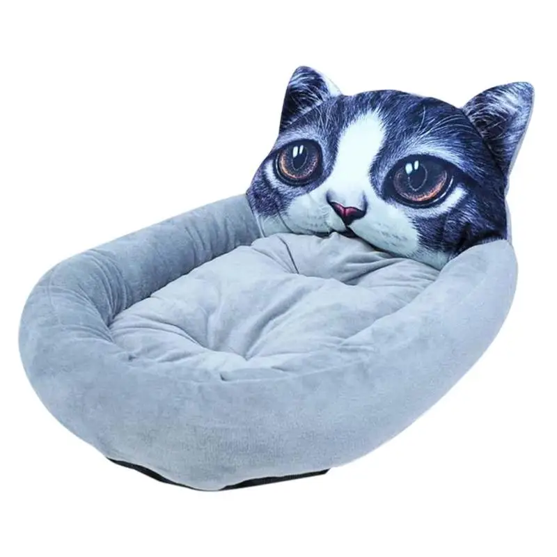 Симпатичные домашние собаки постельные матрасы животных мультфильм формы для больших собак кресло для домашних животных питомников Кошкин дом собака подстилка для животных большие поставки одеяла - Цвет: C