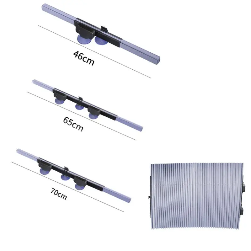 

Universal Retractable Car Windshield Sun Shade Easy to Install Use Keep Vehicle Cool Summer UV Protection Automobile