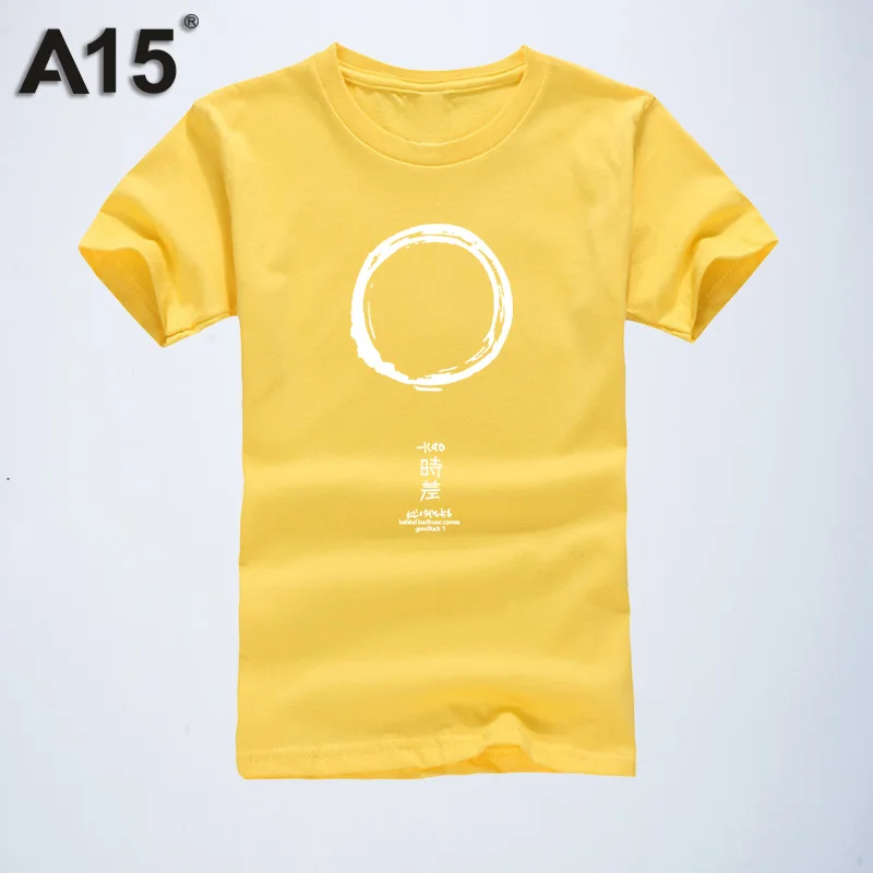 A15/ г. Футболка для больших мальчиков, летняя хлопковая футболка с короткими рукавами для подростков 6, 8, 10, 12, 14 лет футболка для маленьких девочек - Цвет: K4TBZ83Yellow
