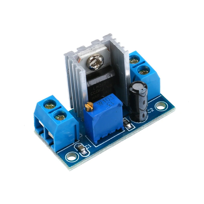 7 Adjustable Voltage Regulator Power Supply